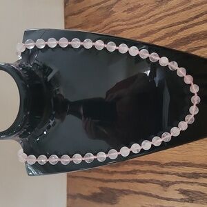 24" Vintage ROSE QUARTZ Bead Strand